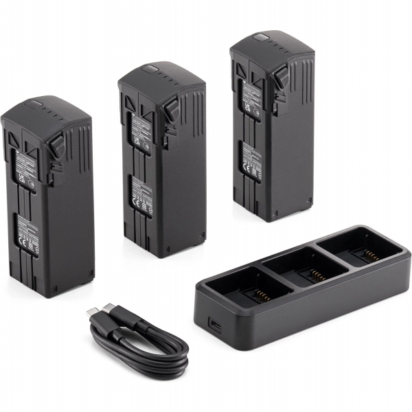 3 акумулятори та зарядний пристрій DJI Mavic 3 Enterprise Series Battery Kit CP.EN.00000421.01 фото