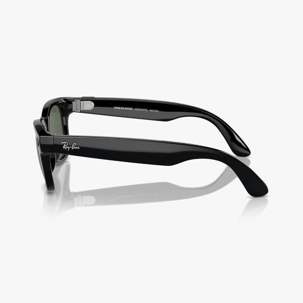 Смарт-окуляри Ray-Ban Смарт-окуляри Meta Wayfarer Shiny Black/G15 Green size XXL (RW4008 601/71 53-22) RW4008 601/71 53-22 фото