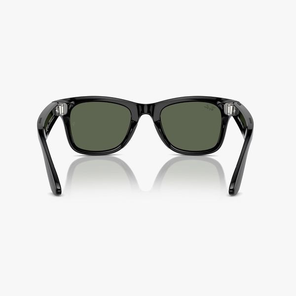 Смарт-окуляри Ray-Ban Смарт-окуляри Meta Wayfarer Shiny Black/G15 Green size XXL (RW4008 601/71 53-22) RW4008 601/71 53-22 фото
